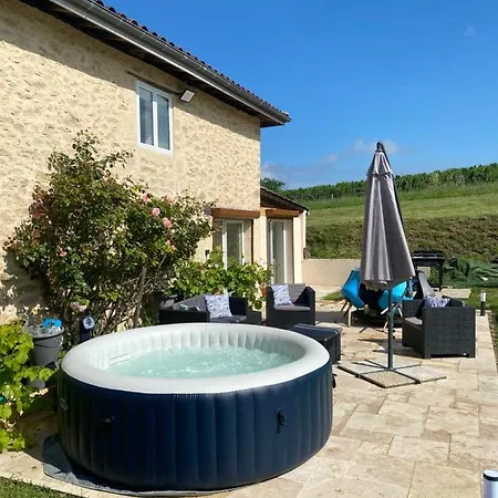 Villa Luxueuse Pmr Avec Ascenseur Spa Et Piscine 12 Personnes 別荘 Casseuil
